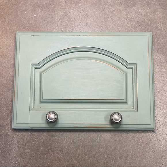 Other - Farmhouse Repurposed Painted Wood Cabinet Door Wall Decor